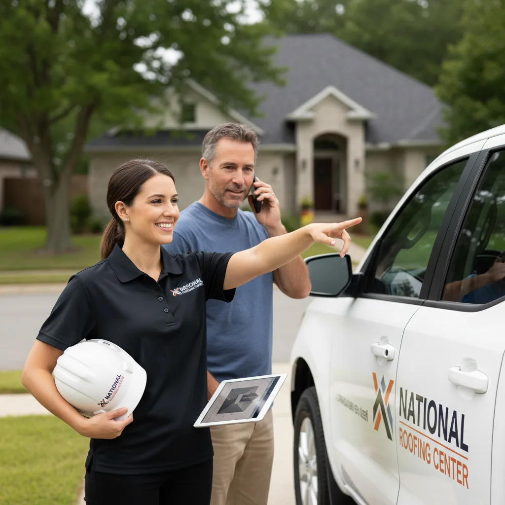 National Roofing Center customer support in Wilmer